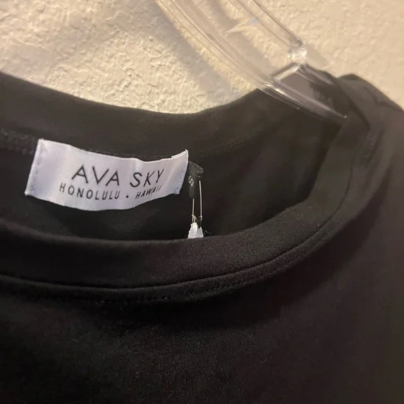 Fighting Eel / Ava Sky NWT Top Mami Black S - Picture 4 of 4